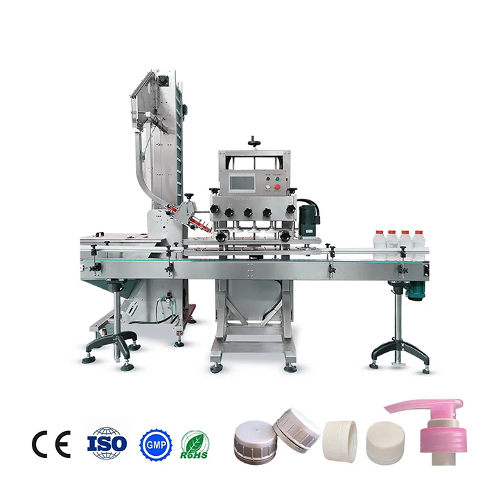 Комплетна автоматска стаклена шише за покривање машина за шампон