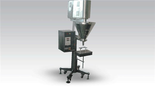 Рачна машина за пополнување на прав со големи дози