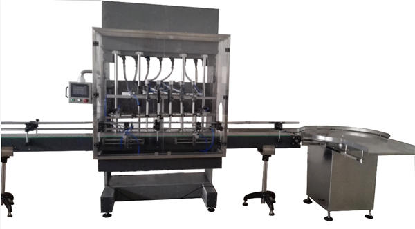 Автоматска машина за полнење шишиња со шишиња