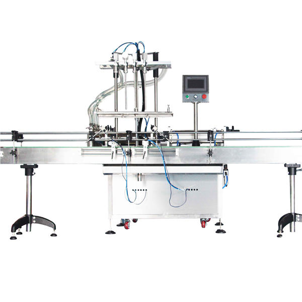 Автоматска машина за полнење клипна за пиштол за 8, 10, 12 глави